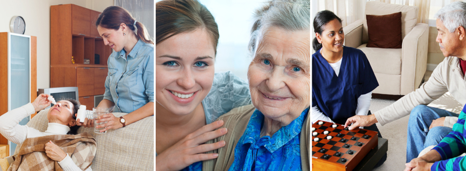 We choose the right caregiver for your in home health care needs.
